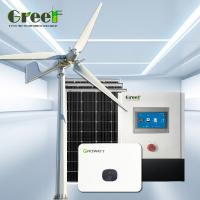 Générateur hybride de type 8KW 10KW LCD Pure Sine Wave Inverter avec panneau solaire photovoltaïque et télécommande