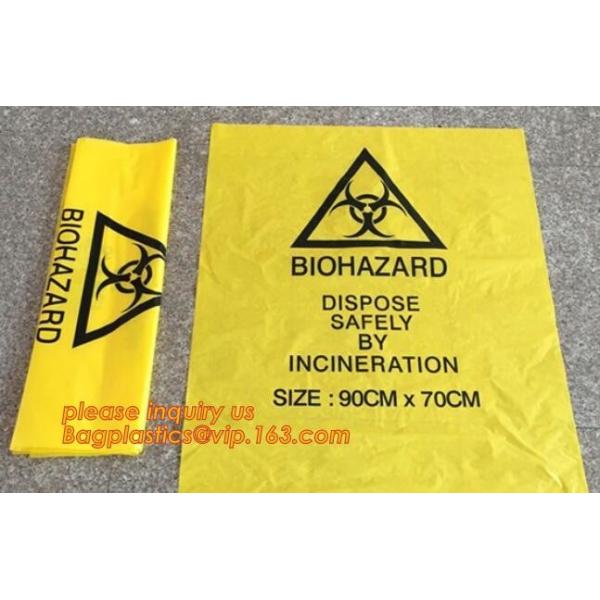 PE asbestos waste bags, Disposal Plastic Bag for Construction Waste, rubbish bag for asbestos fibers, bagplastics, bagea