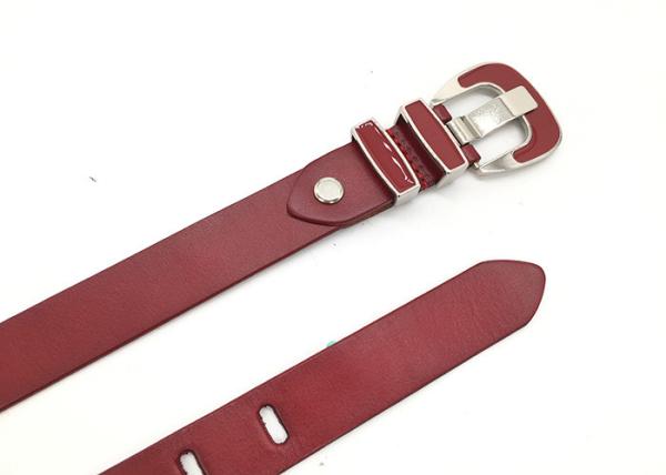 Customized Cowhide 2.5cm Lady Genuine Leather Belt