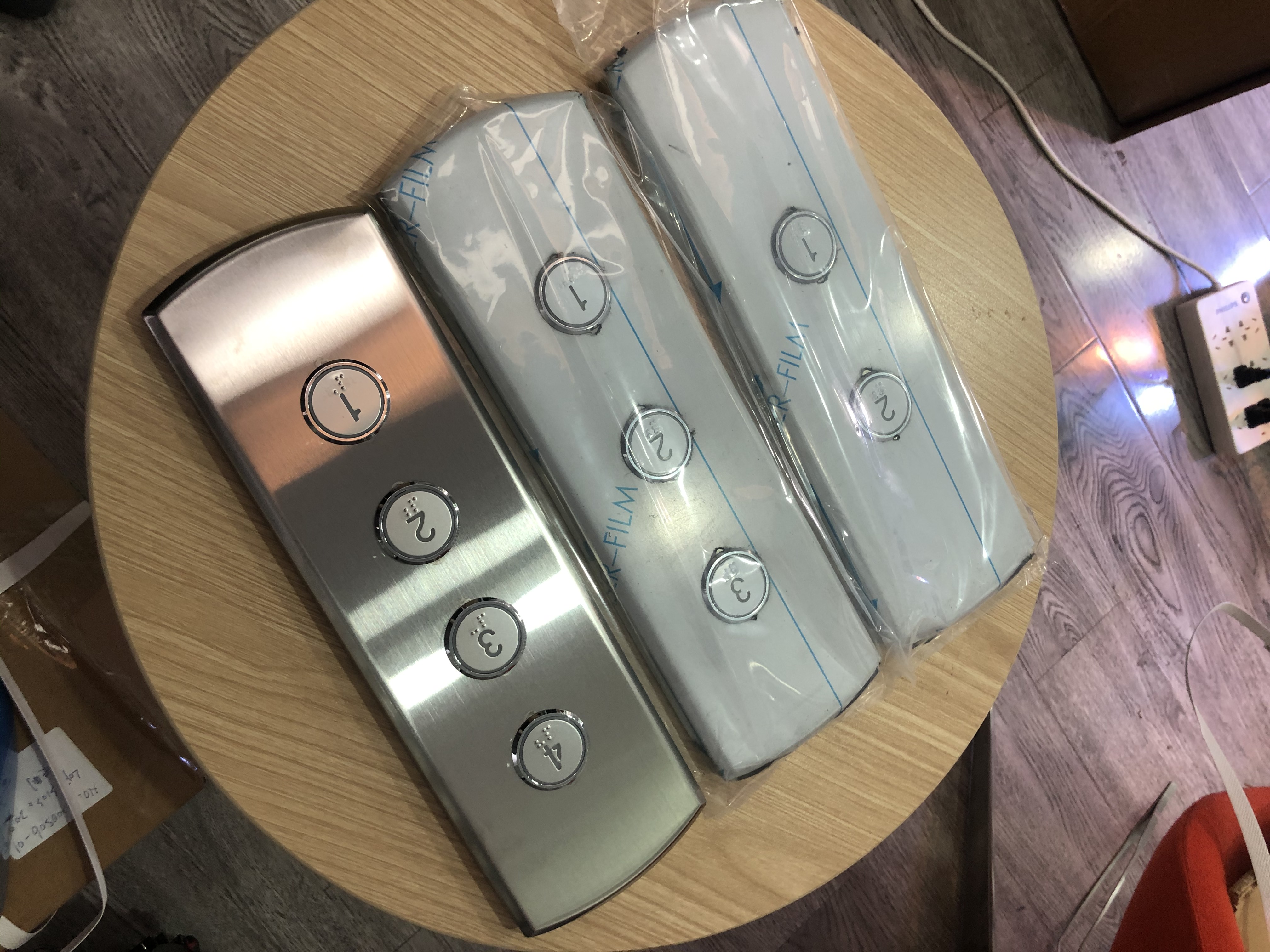 Часть лифта с лифтом цифрового дисплея LCD одного сокращает 350 x 88 x 18mm