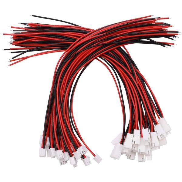 Силикон микро- мини штепсельной вилки соединителя проводки 2Pin провода ПЭ-АШ XH2.0 JST электронной мужской