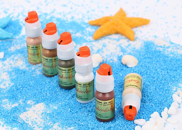 O creme Lushcolor do micro dos óxidos de ferro semi pigmenta a tinta permanente da tatuagem de 34 cores