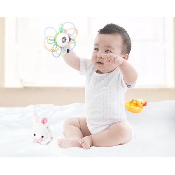 Силикон головоломки младенца забавляется штанга молоть зубов клея детей зубоврачебная