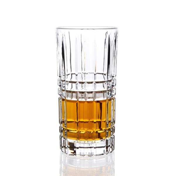 A máquina pressionou Crystal Glass Highball Tumblers sem chumbo 348ml