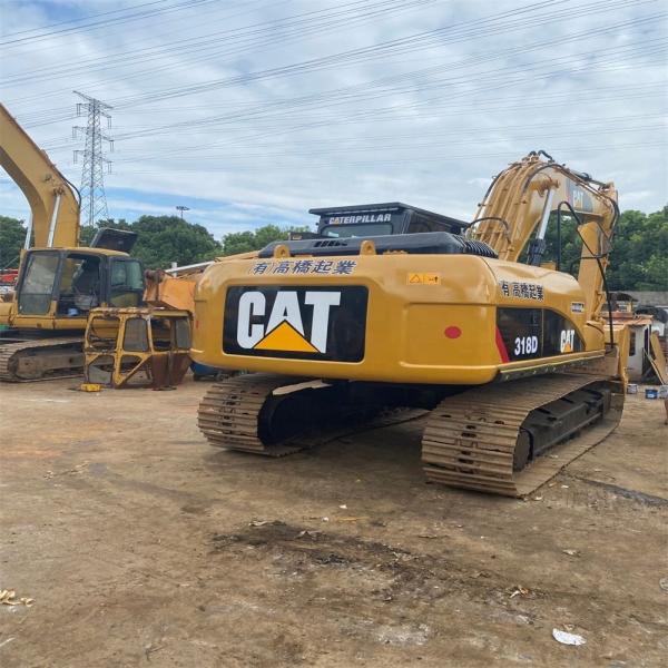 Used Caterpillar 318D Crawler Excavator in Excellent Working Condition and Affordable