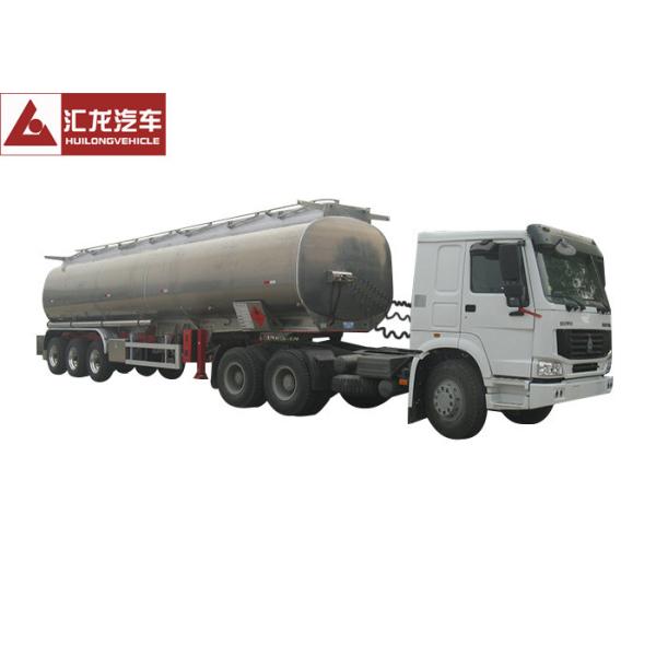 Bottom Loading Petroleum Tank Trailer Vapor Recovery System Equipped With A Pump