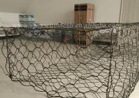 O Pvc dobrável fácil revestiu a cesta sextavada de Gabion para a proteção da água e de solo