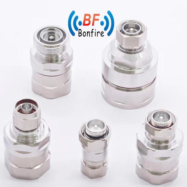 LJQ-78XX 7/8 Flexible Coaxial Cable RF Connector RF Adapter N-Male NM Pim -155dbc