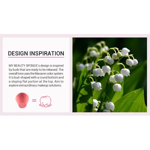 Durable Beach Glass Makeup Puff Sponge Latex Free Foam Mini Beauty Sponges