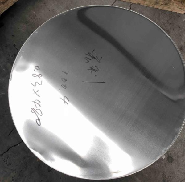 Alloy1100 Temper HO Deep Drawing 0.70 X 390mm Diameter High Glossy Painted Aluminium Discs / Circles For Kitchenware Pot