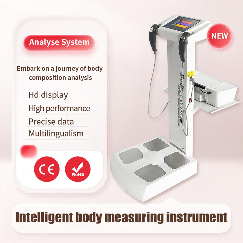 2 Handle 8 Point Contact 3D Body Scanner Measure Printer Include Body Composition Analyzer