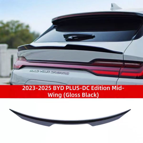 Compatible 2017-2020 BYD Song PLUS Front Splitter Body Kit Rear Spoiler Rear Bumper Tail Lip Front/Rear Lip Plastic ABS