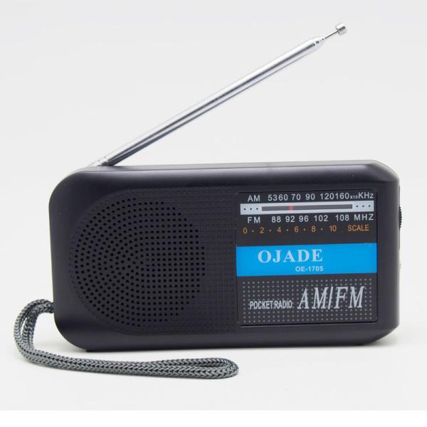 A caixa de DC3V Handheld É C.C. AA do rádio de FM a pilhas É rádio de FM