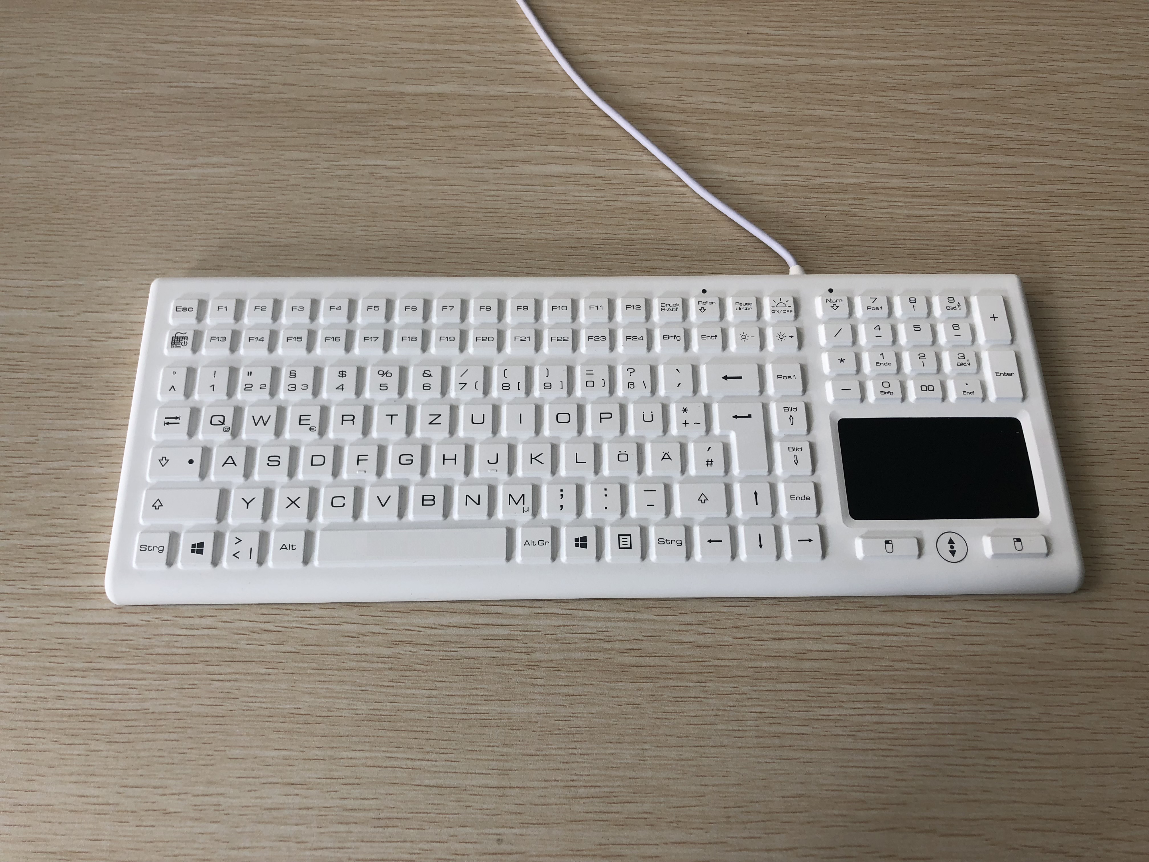 Ключи клавиатуры 122 игры перемещения ключа силикона 2mm водоустойчивые