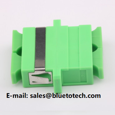 CATV System PBT Multi Mode Sc Duplex Adapter With Flange Beige Color