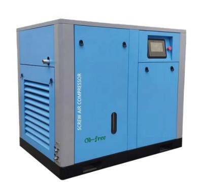 compressores de ar elétricos do parafuso 68dB 20 cavalos-força 293KGS azul giratório