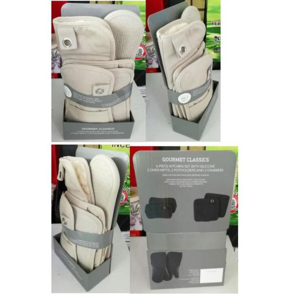 Recyclable стена PDQ двойника Costco показывает подносы для повышать тяжелые детали кухни