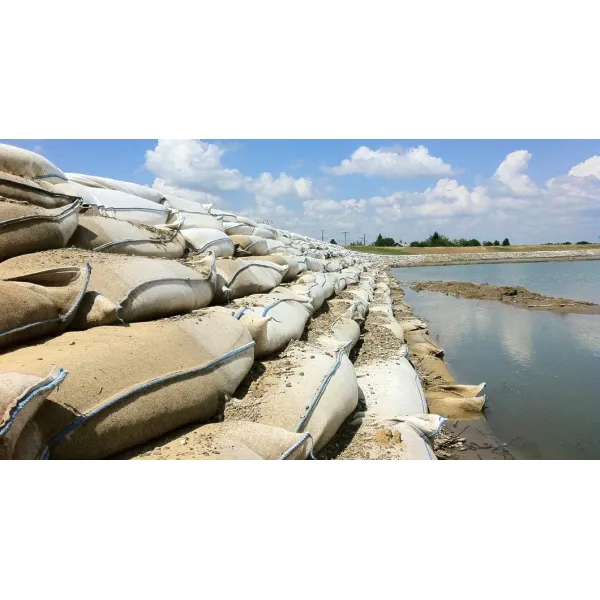 Heavy Duty Geotextile Geobag Designed For Slope Protection And Riverbank Stabilization Shoreline Protection And Environmental Safety Measures