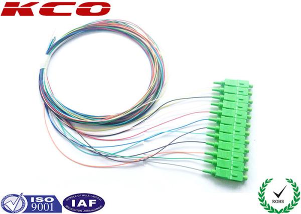 Cabos do remendo da fibra ótica do SC/APC