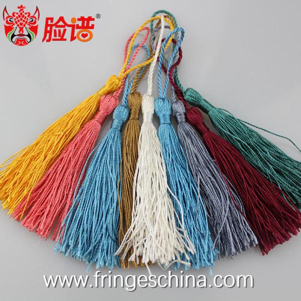 Colorful classical wholesale chinese tassels trimming fringe for bookmark