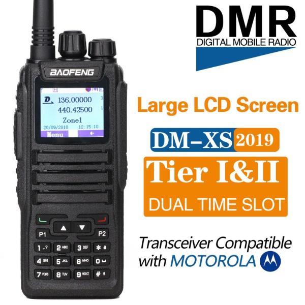 Dual Band Mobile DMR Radio Walkie Talkie
