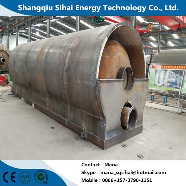 Standard Waste Sludge Oil Recycling to Diesel Distillation Plant 24hours Output 9-13.5tons Diesel