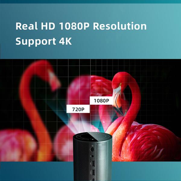 200 ANSI Lumen 3D 4K Wifi Projector