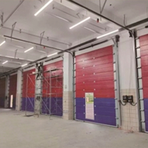 24dB Sound Insulation Affordable Industrial Sectional Door Solutions For Third-Party Logistics (3PL) Facilities