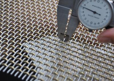 AISI304 Mesh Sheets de aço inoxidável, rede de arame tecida de 6 calibres