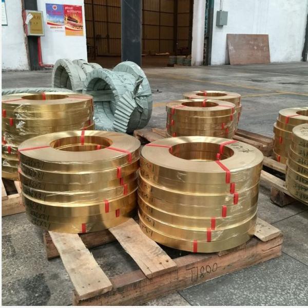 99.9% Pure Copper Tape Copper Stripe In China C2680 Copper Stripe / Brass Strip Rolls