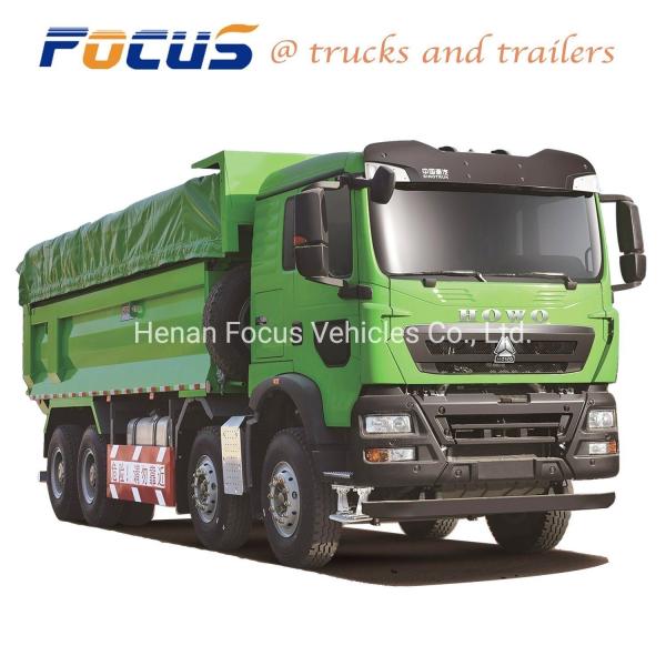 HOWO A7 10 12 Wheels 30t 40t off Road Mining Quarry Sand Articulated Tipping Lorry End Dump Truck