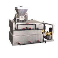 Tratamento de águas residuais industrial de dose automático integrado de aço inoxidável do sistema