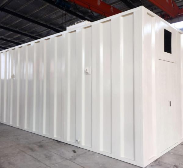 Compact 50m3/D MBBR Sewage Treatment Plant For Wet Market Environmental