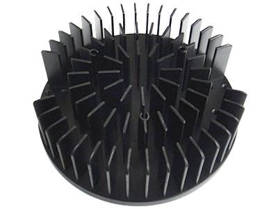 Industrial Cold Forging Heatsink , Anticorrosive Round Pin Fin Heat Sink