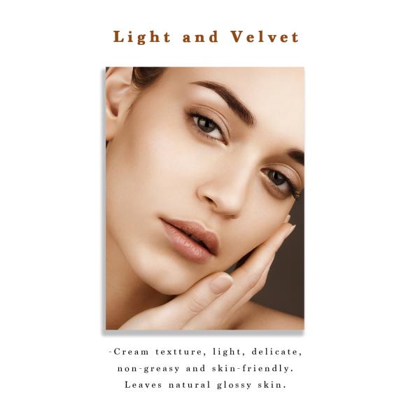 Cosméticos de maquillaje de lujo de marca privada a prueba de agua mineral Fundación vegana Fundación de belleza