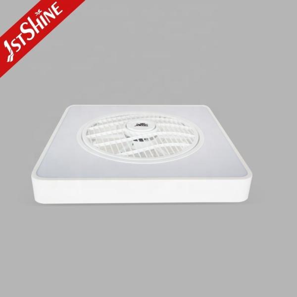 1stshine Ventilador de teto do quarto, lâminas ABS seguras e lâminas ocultas para fácil instalação
