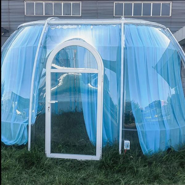 Outdoor Transparent Bubble Room PC Dome Room Polycarbonate Star House for House