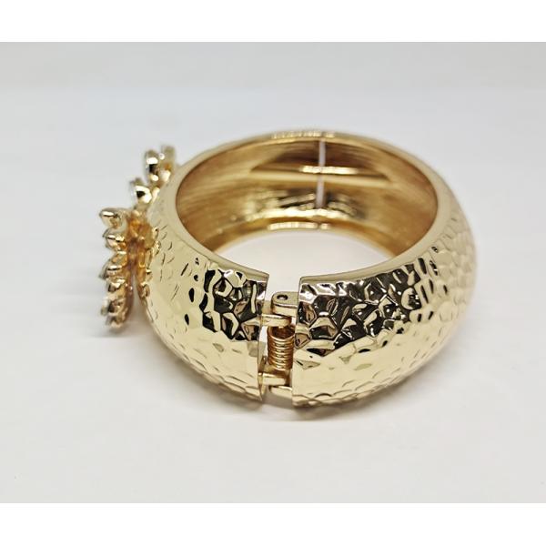 Fashion bowknot Crystal Bracelet Bangle for Women Gold Silver Color Wedding Bracelets & Bangles Jewelry