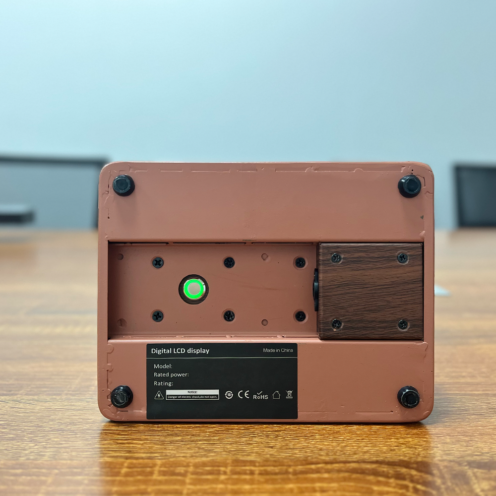 Rechargeable Design, Intelligent Ordering Touch Display With Reduced Wiring Costs