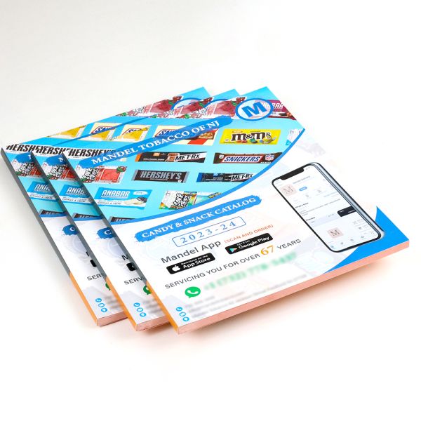 Customized Catalogue Brochure Printing A4 8.5x11 Professional Catalog Printing