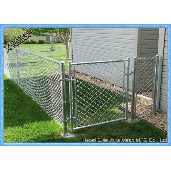 Green PVC Coated 2inch 6FT Chain Link Fence for Sportsground