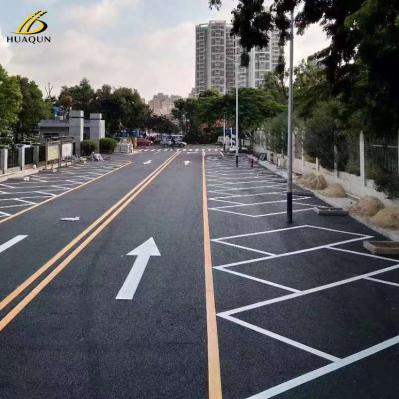 Peinture routière jaune et blanche personnalisée Peinture thermoplastique routière