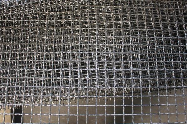Duarbel Pre Crimped Wire Mesh High Carbon Steel Lock Crimp Screen Long Lifespan