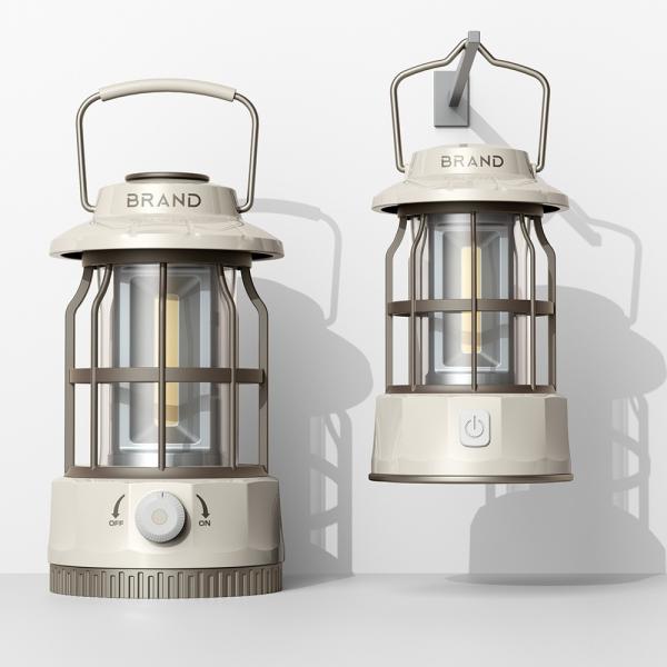 New Horse Lantern LED Camping Light Emergency Portable Outdoor Tent Light Hook Hand Light