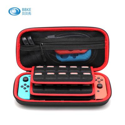 Caso do armazenamento do interruptor de Nintendo do nylon/flanela com zíper dobro