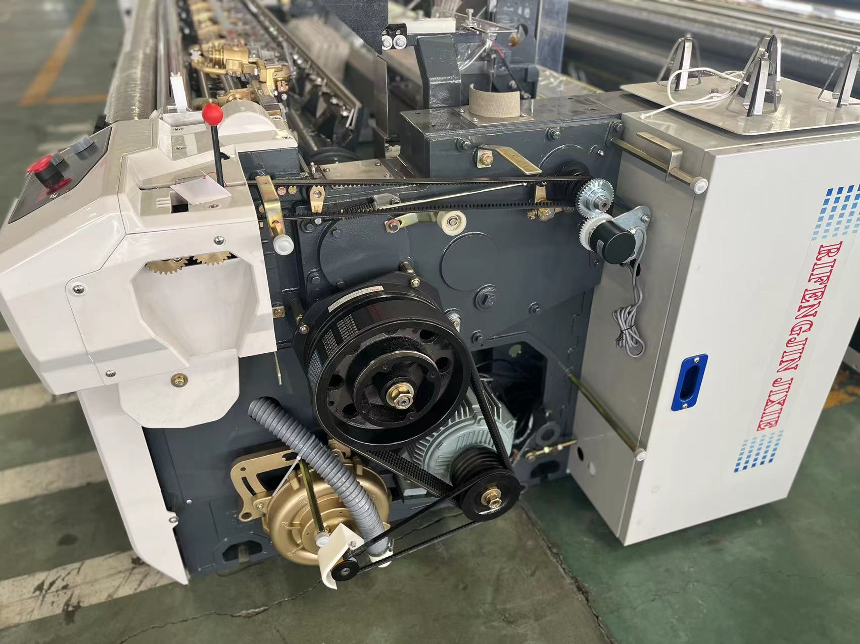 Воздушная струя 3.7KW маячит машина одиночного сопла 1000RPM высокоскоростная сплетя