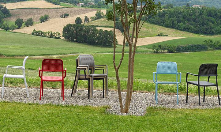Outdoor leisure waterproof chairs garden table dining chairs villa balcony terrace chairs