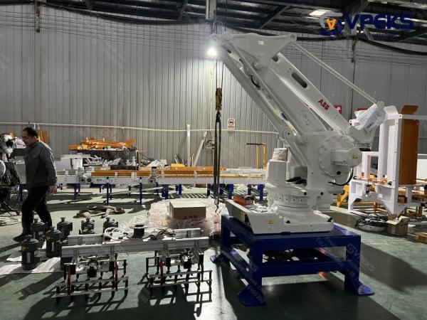 Industrial Grade Automated Depalletizer Machine High Speed