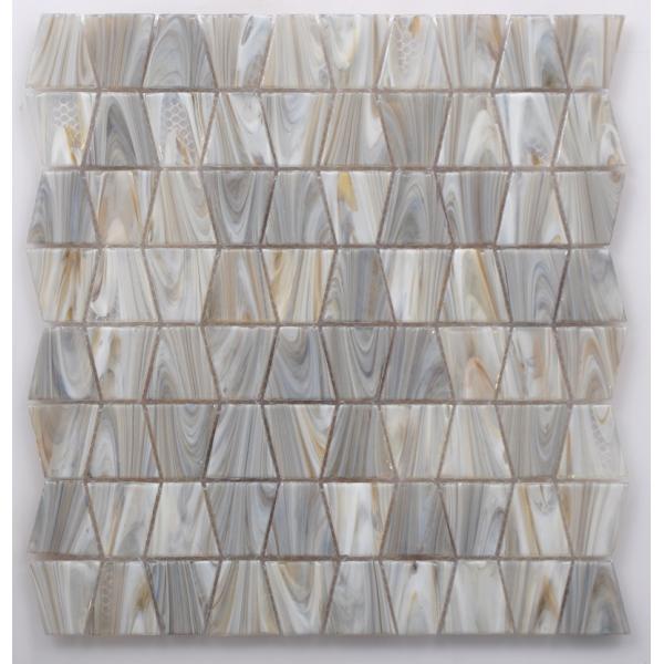 Rose Latest Mosaic Tile with Trapezoid Shape