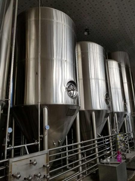 Tanques de aço inoxidável brandnew da fabricação de cerveja, fermentação da cerveja 10000L